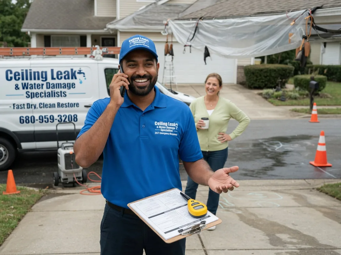 Ceiling Leak Cleanup Williamsport, OH FAQs